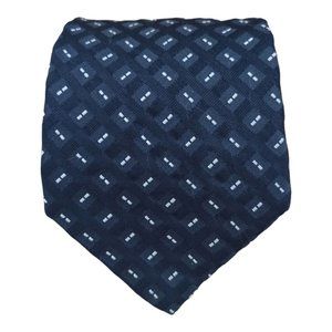 ETRO Blue Geometric Silk Tie ITALY 60"/ 3.4" EC